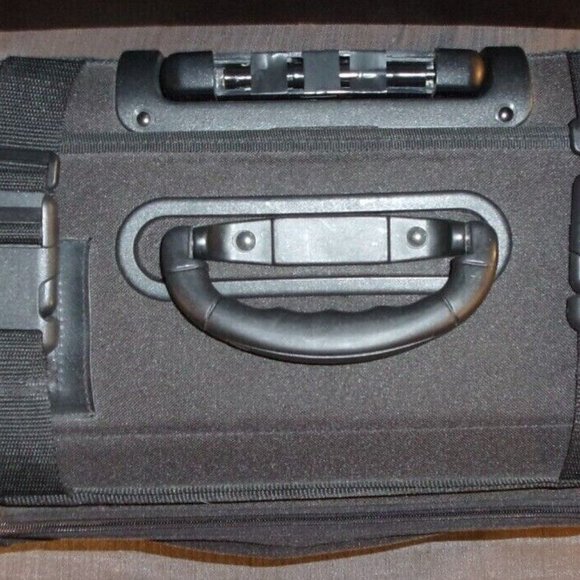 U.S. MILITARY ARMY RECRUITER SALES BAG CASE CANVAS X-POCKETS HOUSTON BN EC 416